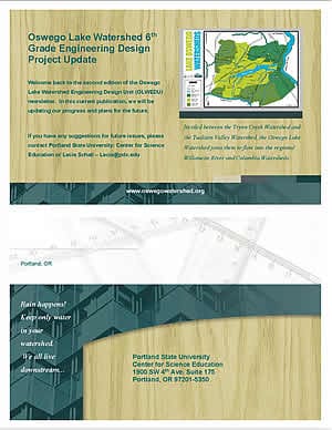 CLICK on the links to the left to open Lecia Schall's project reports