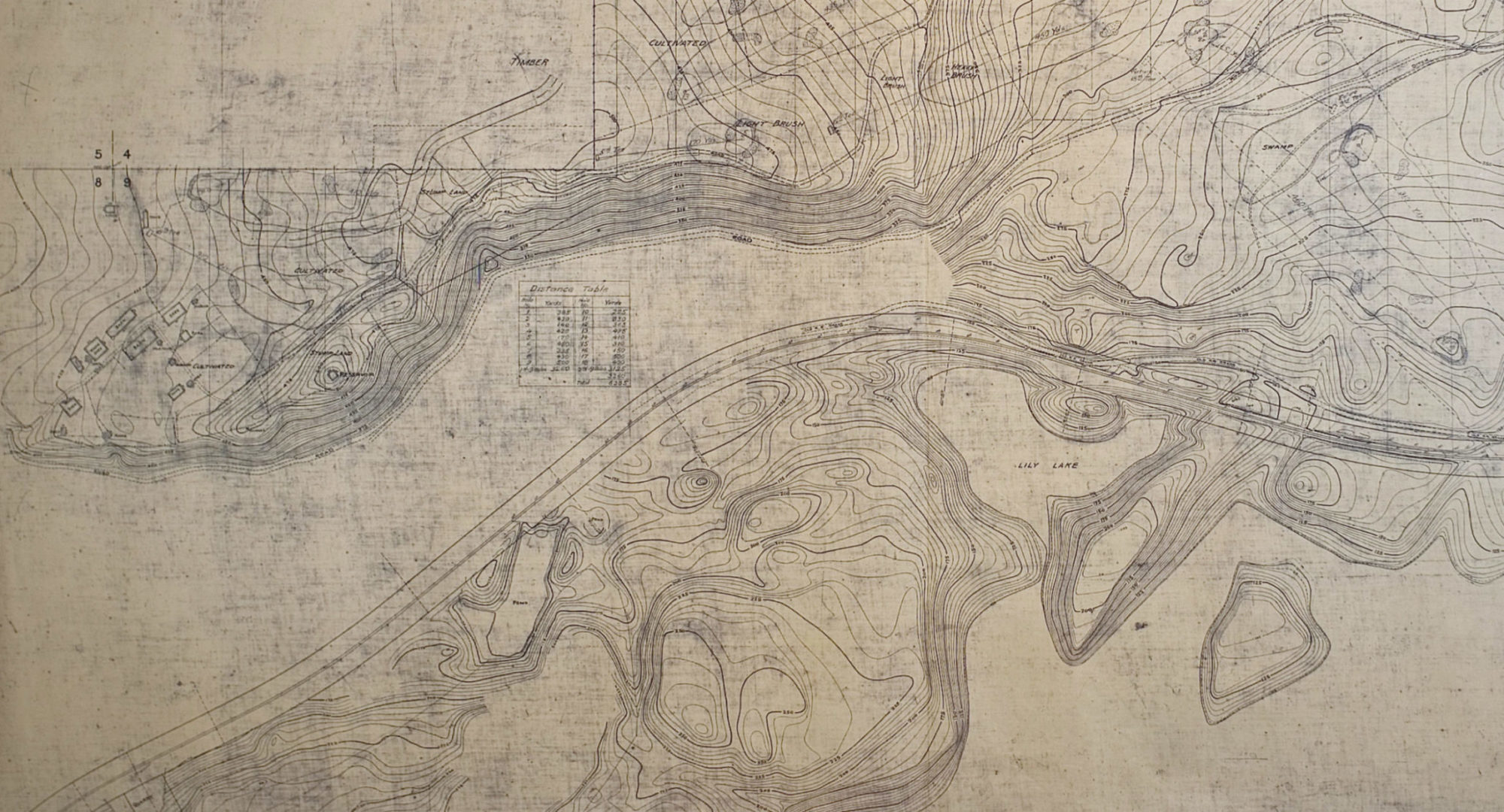 1923 OI&S map