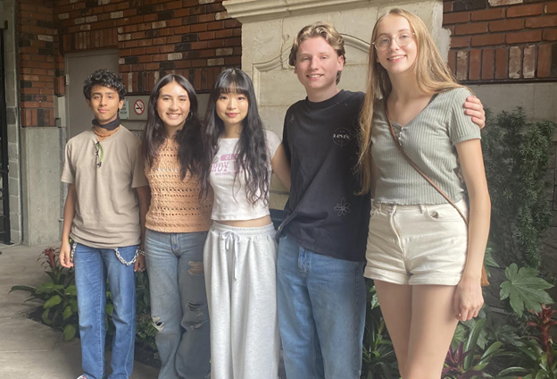 Founding members of the Youth Sustainability Collective (YSC)