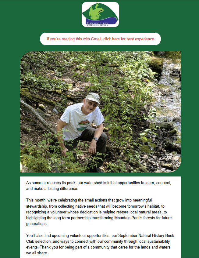 July 2026 OLWC Newsletter
