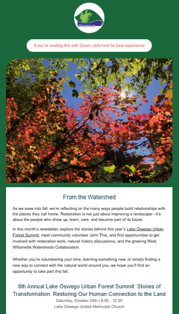 September 2026 Newsletter